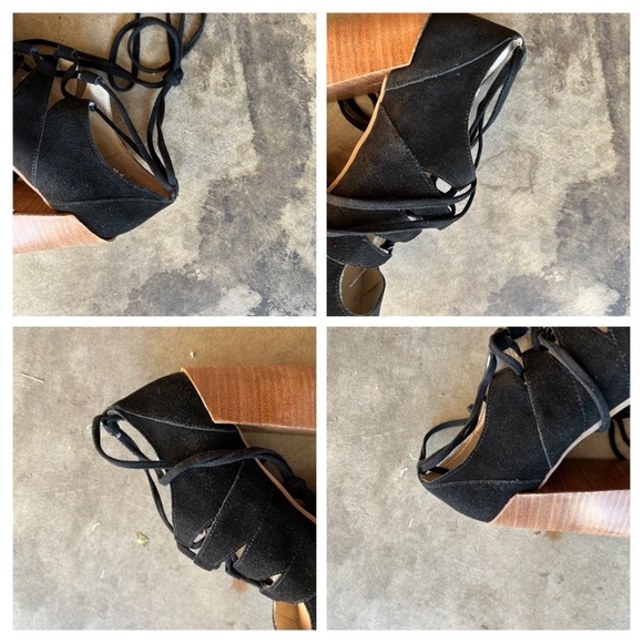 SEYCHELLES SUEDE LACE UP PUMP - Picture 4 of 9